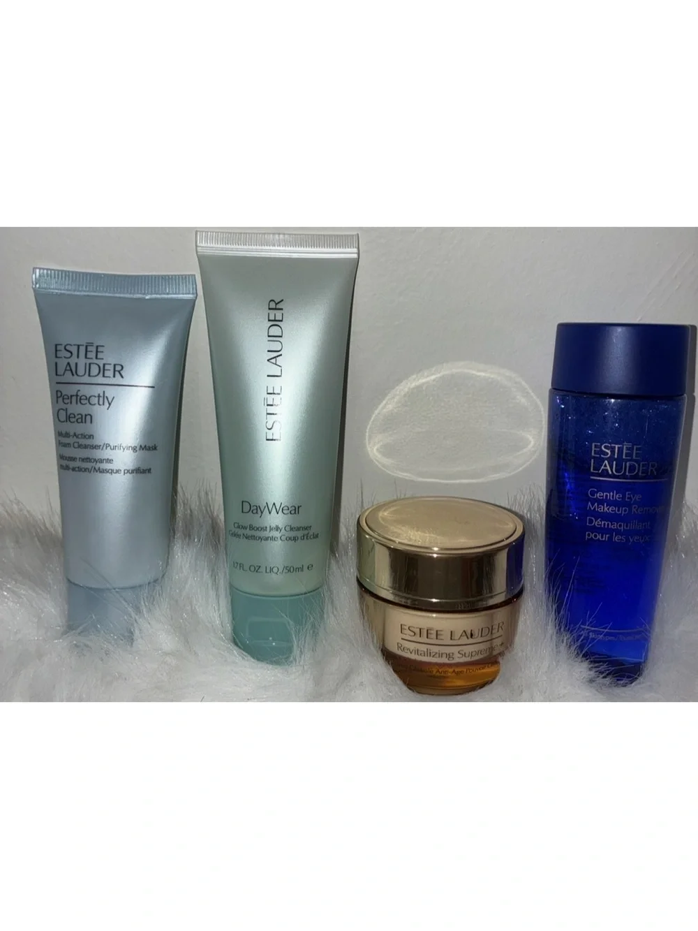 Estee Lauder Set of 4 - Cleanser, Makeup Remover & Creme